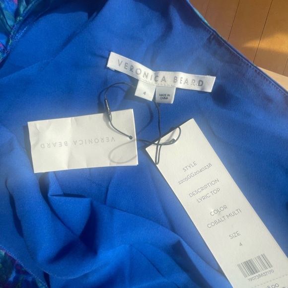 - Veronica Beard 2 piece blouse and skirt set - size 4 - Picture 10 of 12